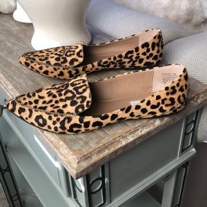 Steve Madden Feather Leopard Flat